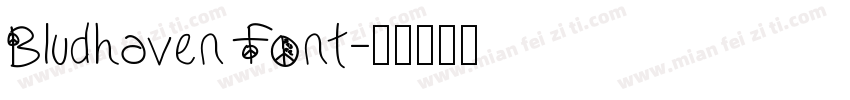 Bludhaven Font字体转换